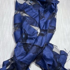 Dream Silk Scarf - Blue